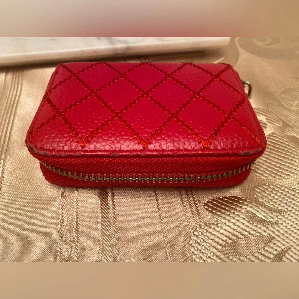 Anne Klein red wallet